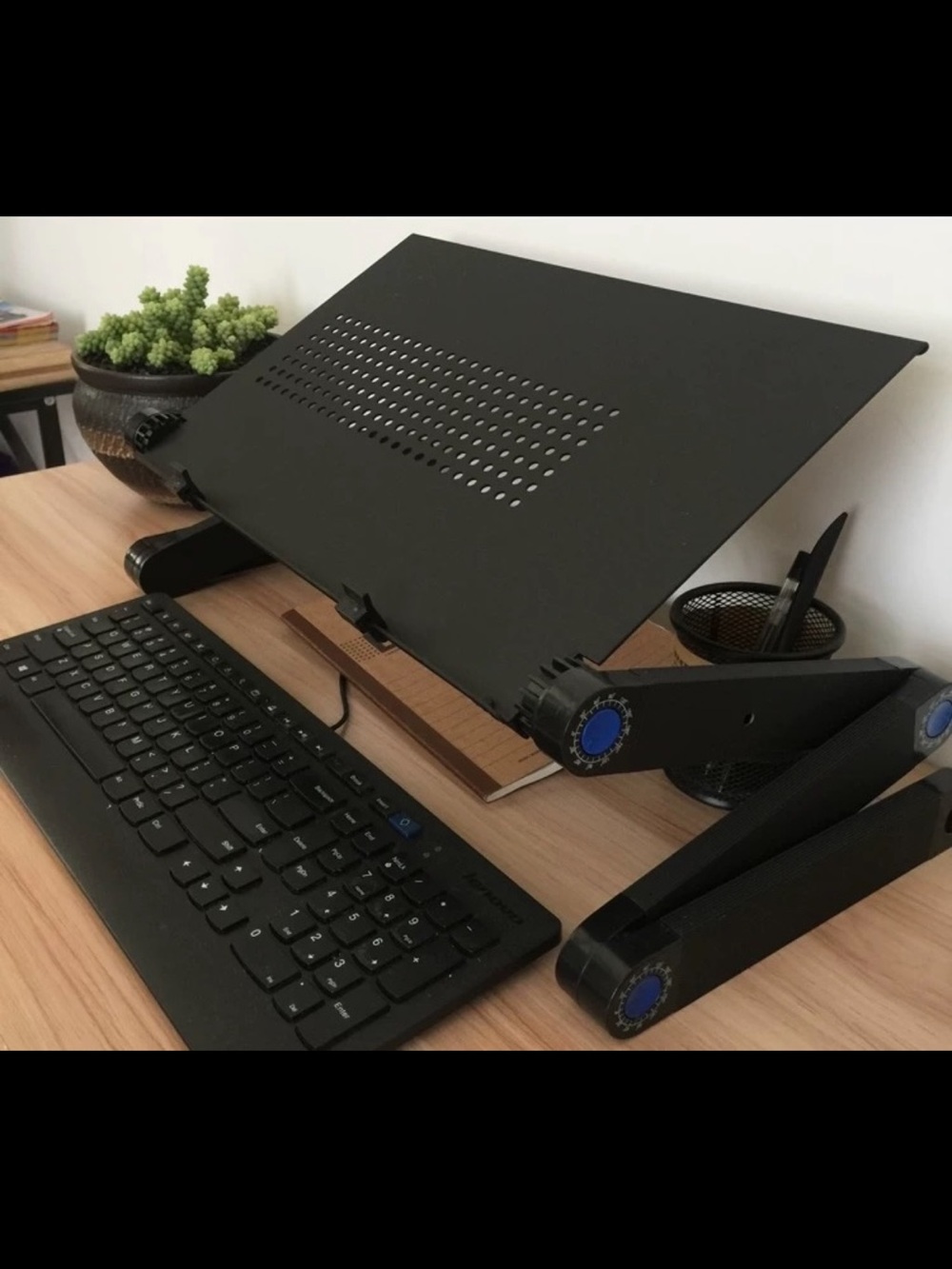 Adjustable Laptop Stand with Cooling Vents